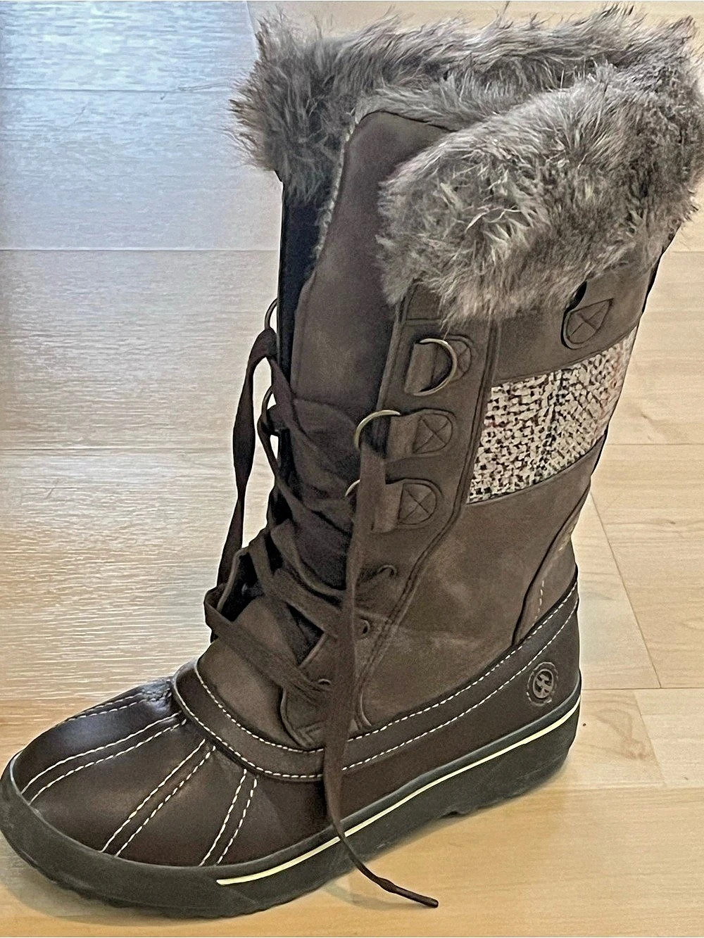 Northside Kathmandu Winter Snow Boot Women's Brown & Gray US 6